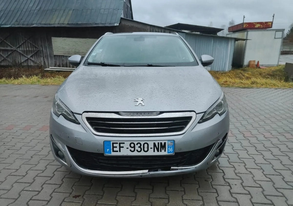 Peugeot 308 cena 15900 przebieg: 310000, rok produkcji 2016 z Warszawa małe 106